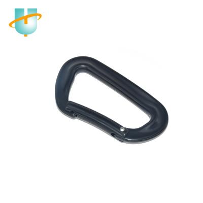 China Wholesale Wear Resistant Rust Durable D Shape Climbing Aluminum Carabiner, karabiner, caribeaner for sale