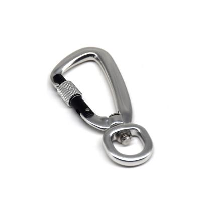 China Heavy Industry Raising Carabiner , Wholesale Camping Sling Swivel Carabiner for sale