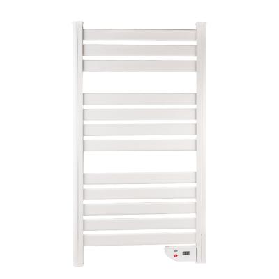 China Fast Heating Aluminum Towel Heater Towel Rail Design Radiator Bathroom Towel Warmer with 2hours timer setting for sale