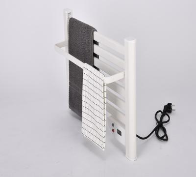 China Quick Rail White Wall Mounted Heated Bathroom Towel Heater Towel Rack Warmer CE.ROHS Radiator Heated Towel Rack for sale