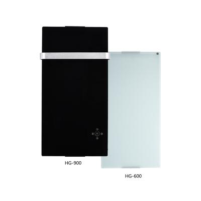 China Modern Creative Slim Wall Mounted Electric Glass Panel Heater Towel Dryer for sale