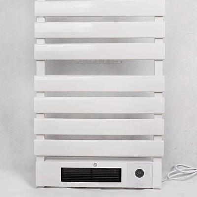 China Modern Wall Mounted Electric Towel Warmer with Built-in Timer 600W Heated Towel Shelf for sale