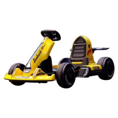 China Electric go karts rechargeable 4 wheel drift to go electric kart for kids adjustable go kart for sale for sale