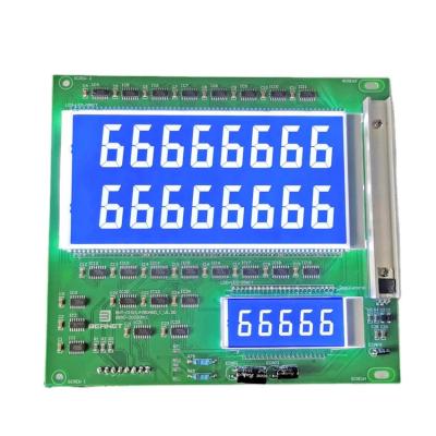 China Bernet Electronic LCD Blue Backlight Display Board For Gas Station Pumps For Sale for sale