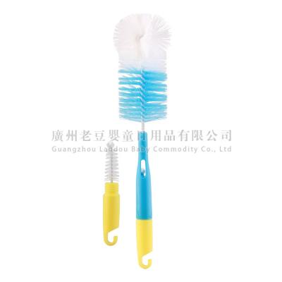 China 2015 Stainless Mini Baby Bottle Brush , Baby Milk Bottle Washer , Set of 2 for sale