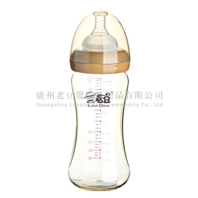 China Laodou SY012 BPA Free Milk Baby Feeding Bottle , 10oz PPSU Baby Bottle For New Baby for sale