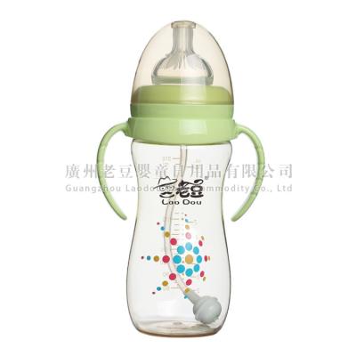 China 100% Food Grade Silicone Baby Bottle , Wide Neck BPA Free PPSU Bottle For Baby for sale