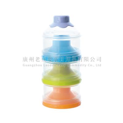 China NEW Portable Baby Infant Feeding Milk Powder Food Bottle Container 3 Cells Grid Box for sale