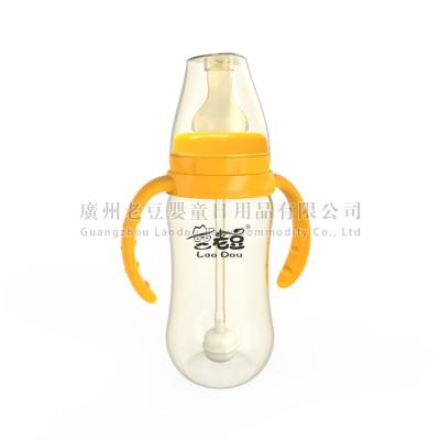 China 360 Degree Drinking PPSU Baby Bottles Natural Flow Wide-Neck Pacifier BPA Free Bottle for sale