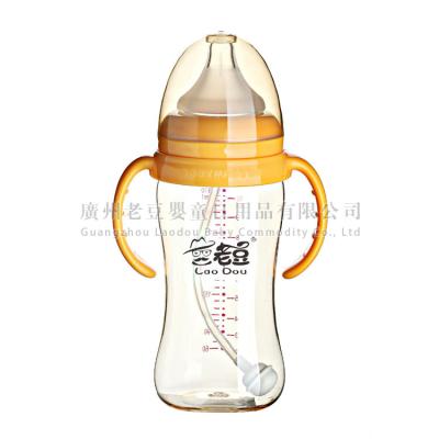 China New Baby Kids 8oz Feeding Bottle Silicone Standard Neck Infant Baby Nursing Nipple LDSY019 for sale