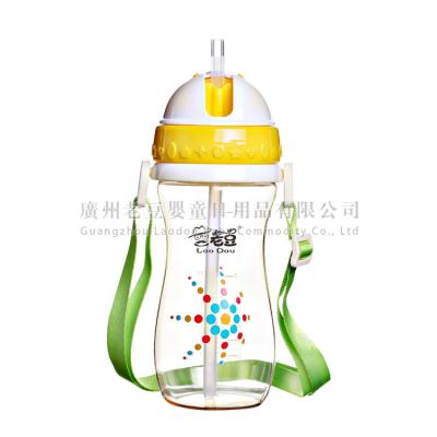 China Baby Cup Kids Children Learn Feeding Drinking Water Straw Children Training Cup LDSA008 for sale