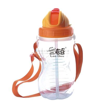 China Infant Baby Water Bottles , 30oz Cute Baby Feeding Cup With Straw Drinking Cups for sale