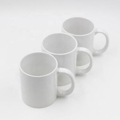 China Nes Viable Ceramic Coffee Mug Simple White Ceramic Beer Mug for sale