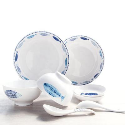 China Moonlight Viable Porcelain Arcopal Dinnerware Sets for sale