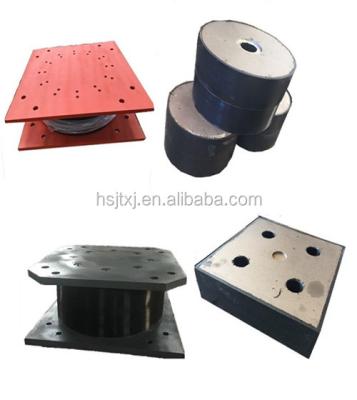 China Hot Sale Elastomeric Bridge Construction Rubber Insulation Backing With Lead Core Manufacturer for sale