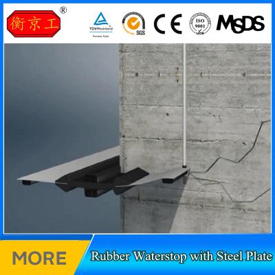 China Steel-Edge Waterproof Concrete Bottom Rubber Waterstop for sale