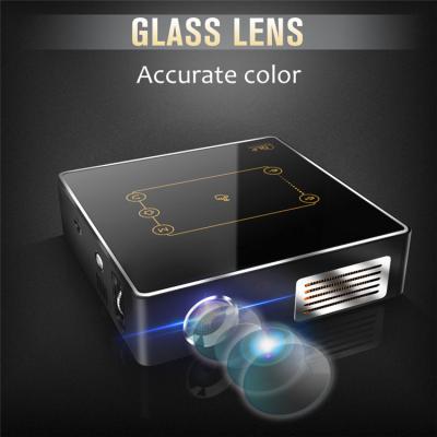 China cheapest mini DLP portable projector Google Android 7.1.2 2.4G/5G wifi home theater/outdoor/multimedia projector for sale