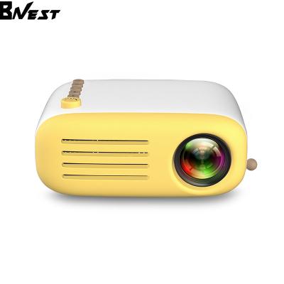 China BNEST 2019 Newest YG200 Mini Pocket Portable LED LCD Projector Built-in Battery home theater TY001 for sale