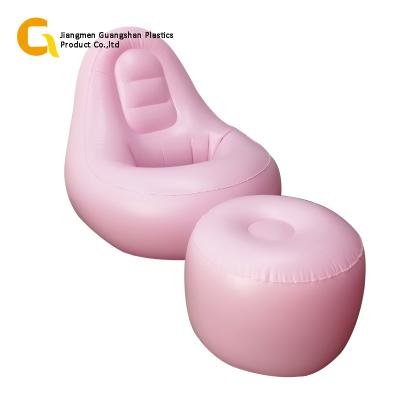 China Foldable Barrel Butt Support Lounge Inflatable Sofa Lounge for sale