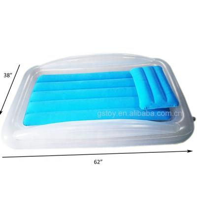 China Foldable Air Mattress Explosion Bed Toddler Indoor Outdoor Camping Beds With Bed Bumpers for sale