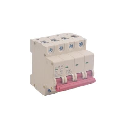 China New Products Professional Factory Adjustable Inexpensive Circuit Breaker Timer DZ47-4P for sale