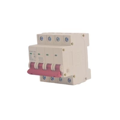 China Factory supplier new brand durable protection professional circuit breaker DZ47-4P for sale