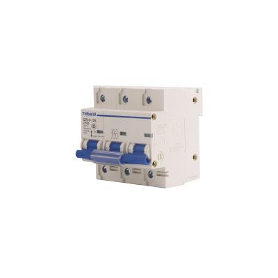 China Small Mini Type Air Guide Rail Circuit Breaker NC1P2P3P4PMCB MCCB DZ47 for sale