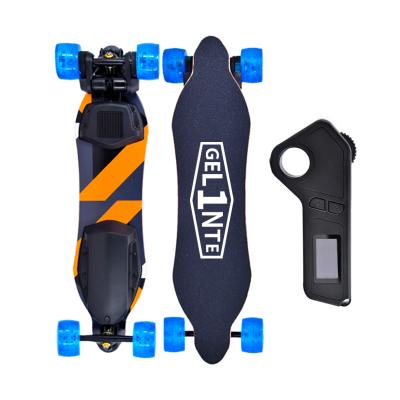 China Modern Youth Electric Skateboard 1200W Motor Dual 8 Layers Radio Maple Longboard Remote Control for sale