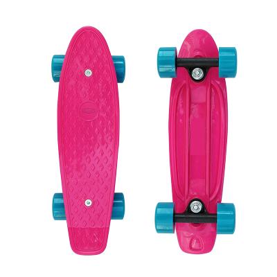 China Custom Plastic Mini Cruiser Fish Skateboard Deck Penny Board Skate Board Professional Skater Deck for sale