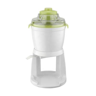 China Custom 1000ml Commercial Soft Ice Cream Maker Soft Ice Cream Maker Transparent Frozen Commercial Homemade Ice Cream Machine for sale