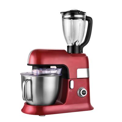 China Commercial Electric Chef Machine Home Commercial Electric Cake Mixer Food Stand Mixer Cake Bread Dough Mixer 1300W 1300W for sale