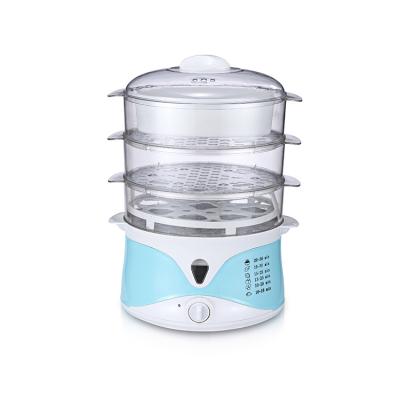 China Wholesale Commercial 10L 3 Layer Home Vegetable Large Electric Food Steamer Cooker for sale