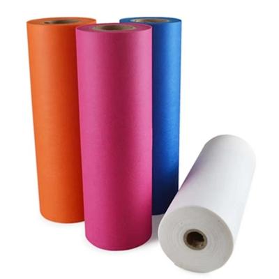 China Polypropylene bag materials waterproof hot selling biodegradable non woven fabric rolls telas tnt for sale