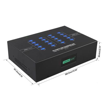 China A-223 200W Metal Power Adapter Multiport USB 20 Hub 13 Sipolar Left USB Hub for MacBook, PS4 Mobile Phone for sale