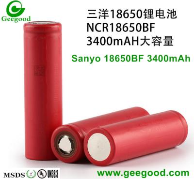 China Panasonic Sanyo NCR18650BF NCR18650GA 18650 BF 18650 GA 3400mAh 3500mAh 10A high capacity 18650 batteries for sale