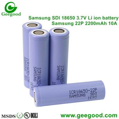 China Samsung 22P 22PM 10A high power battery for power tools power bank UPS back up power for sale