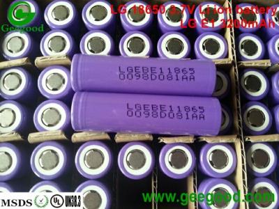 China  E1 E1T 3200mAh battery 18650 3.7V li-ion batteries for power bank UPS back up power for sale