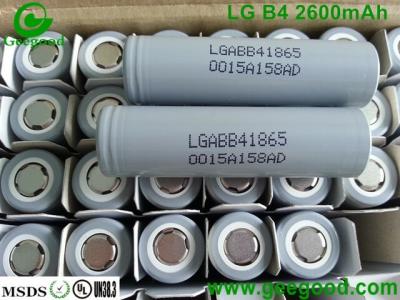 China  B4 B4L 3.7V 2600mAh 2C 18650 li-ion battery hot sale for power bank UPS back up power for sale