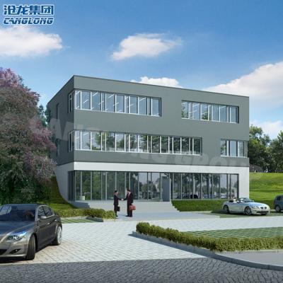 China Modern Steel House Metal Office Building for sale