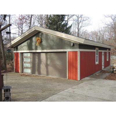 China Garages steel construction car garage storage sheds and garages building in Poland for sale