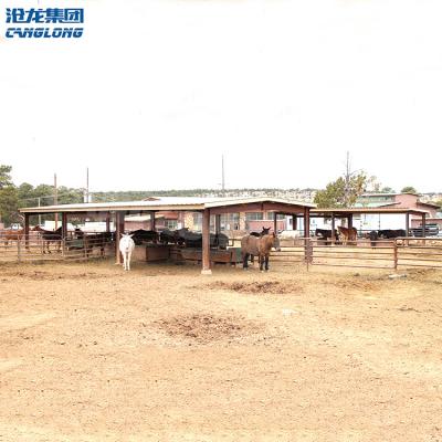 China Steel Warehouse Welding Barns A Stable Horse Stalls China Steel Structure C Steel Construction Lightweight Paint And Hot Dip Galvanized H Type Stee for sale