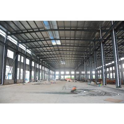 China Steel Fabricated Hot Prefab House Workshop / Lightweight Structural Steel Car 4S Showroom Design for sale