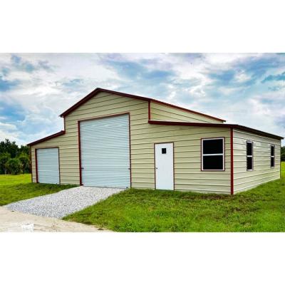 China Modern Hot Sale Steel Structure Farmhouse Prefab Storage Shed Barn for sale