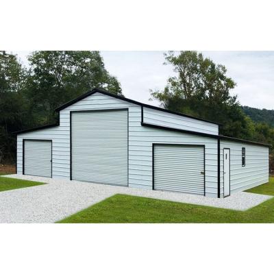 China Hot Selling Traditional Prefab Metal Kits Pre-Engineered Prefab Steel Structure Farm Storage Shed Barn for sale