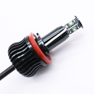 China White aviation aluminum e90 e92 e39 e60 e6140W H8 car led angel eyes light lamp for BMW for sale