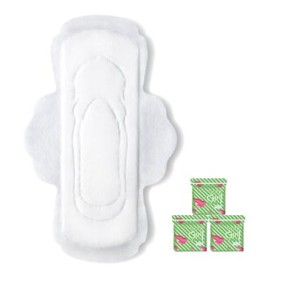 China Corn PLA Ultra Thin Breathable Eco-Friendly Biodegradable Sanitary Pads For Women With High Quality for sale