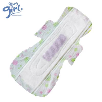 China Wholesale Super Absorbent Disposable Ultra Thin Sanitary Napkin With Negative Oxygen Core For Women for sale