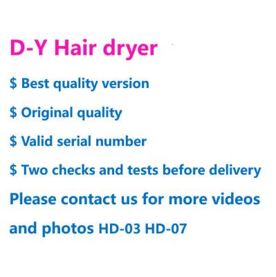 China Best Quality Version Salon Dy HD03 HD07 Foldable Hair Dryer With Accessories For Dy Hair Dryer Hair Dryer for sale