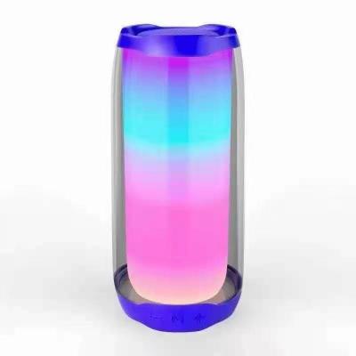 China Wireless Charger for Mobile Phone Pulse 4 BT Portable Speakers with 360 Degree LED Lights Powerful Sound and Deep Bass for sale