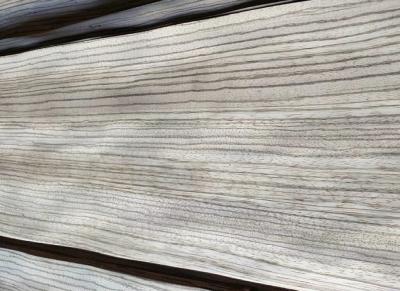 China Zebrano Natural Wood Veneer for sale